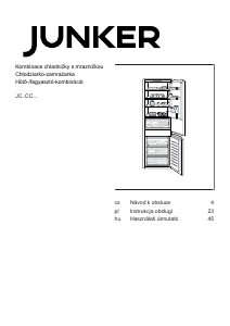 Instrukcja Junker JC86CCSF0 Lodówko-zamrażarka
