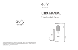 Handleiding Eufy T8740 Deurbel