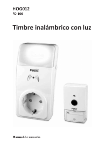 Manual de uso Fysic HOG012 Timbre