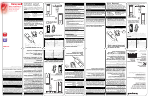 Mode d’emploi Honeywell RPWL201A Sonnette de porte