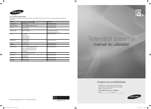 Manual Samsung PS50C450B1 Televisor plasma