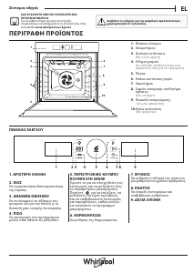 Εγχειρίδιο Whirlpool AKZ9 9480 IX Φούρνος