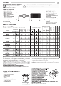 Manual de uso Whirlpool FFB 9469 WV SPT Lavadora