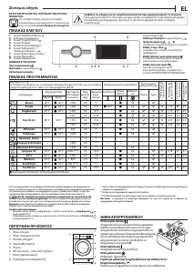 Εγχειρίδιο Whirlpool FFB 9458 WV EE Πλυντήριο
