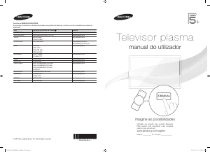 Manual Samsung PS51D550C1R Televisor plasma