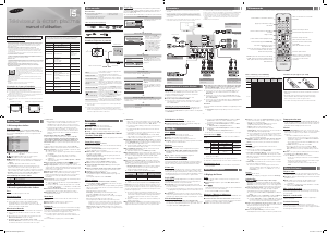 Mode d’emploi Samsung PS51E530A3R Téléviseur plasma