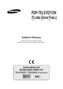 Kullanım kılavuzu Samsung PS63P3H Plazma televizyon