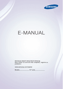 Manual de uso Samsung PS64F8500AL Televisor de plasma