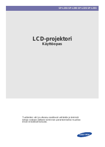 Käyttöohje Samsung SP-L255 Projektori