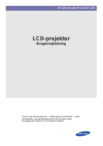 Brugsanvisning Samsung SP-L305 Projektor