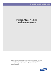 Mode d’emploi Samsung SP-L305 Projecteur