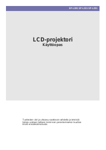 Käyttöohje Samsung SP-L331 Projektori