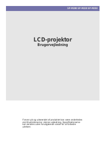 Brugsanvisning Samsung SP-M250 Projektor