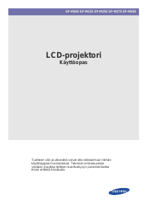 Käyttöohje Samsung SP-M255W Projektori
