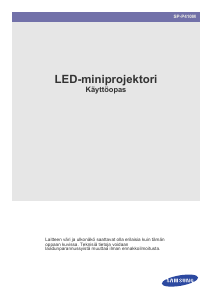 Käyttöohje Samsung SP-P410M Projektori