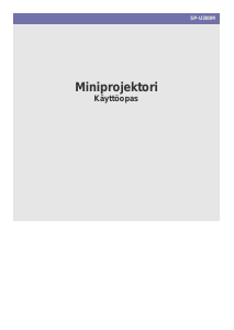 Käyttöohje Samsung SP-U300M Projektori