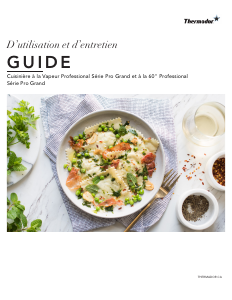 Mode d’emploi Thermador PRD606WEG Cuisinière