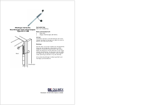 Handleiding Dulimex DV S INB Deurdranger