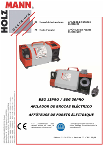 Mode d’emploi Holzmann BSG 30PRO Affûteuse de forets