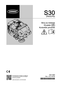 Priručnik Tennant S30 Pometač
