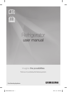 Manual de uso Samsung RR35H61657F Refrigerador