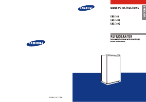 Handleiding Samsung SRG-148 Koelkast