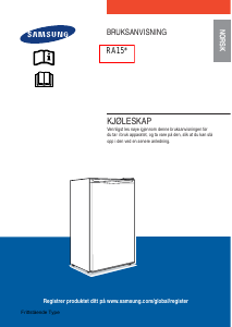 Bruksanvisning Samsung SRG-148 Kjøleskap