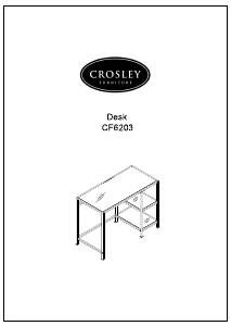 Handleiding Crosley CF6203 Bureau