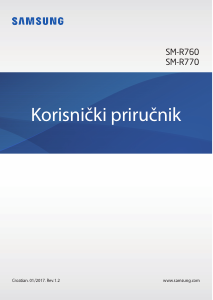 Priručnik Samsung SM-R760 Gear S3 Frontier Pametni sat