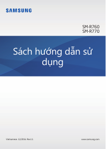 Hướng dẫn sử dụng Samsung SM-R770 Gear S3 Classic Đồng hồ thông minh