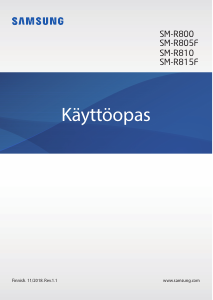 Käyttöohje Samsung SM-R815F Galaxy Watch Älyrannekello