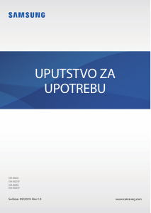 Priručnik Samsung SM-R820 Galaxy Active 2 Pametni sat