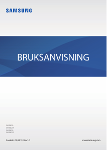 Bruksanvisning Samsung SM-R825F Galaxy Active 2 Smart klocka