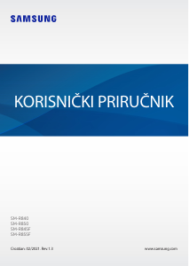 Priručnik Samsung SM-R845F Galaxy Watch 3 Pametni sat