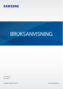 Bruksanvisning Samsung SM-R850 Galaxy Watch 3 Smart klocka