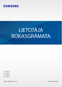 Rokasgrāmata Samsung SM-R855F Galaxy Watch 3 Viedpulkstenis