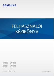 Használati útmutató Samsung SM-R860 Galaxy Watch 4 Okosóra