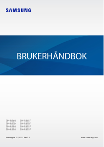 Bruksanvisning Samsung SM-R870 Galaxy Watch 4 Smartklokke