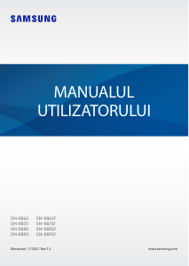 Manual Samsung SM-R885F Galaxy Watch 4 Ceas inteligent