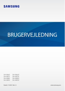 Brugsanvisning Samsung SM-R890 Galaxy Watch 4 Smartwatch