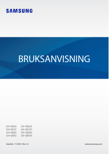 Bruksanvisning Samsung SM-R890 Galaxy Watch 4 Smart klocka