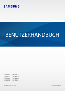 Bedienungsanleitung Samsung SM-R895F Galaxy Watch 4 Smartwatch