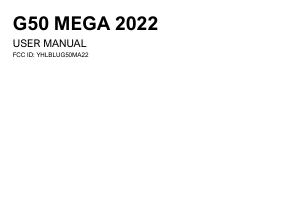 Handleiding BLU G50 Mega 2022 Mobiele telefoon