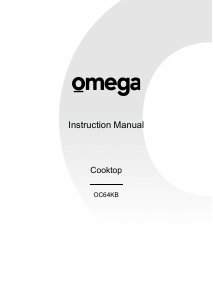 Manual Omega OC64KB Hob