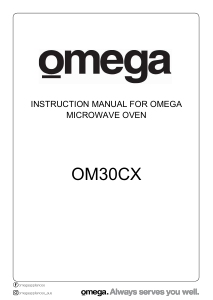 Manual Omega OM30CX Microwave