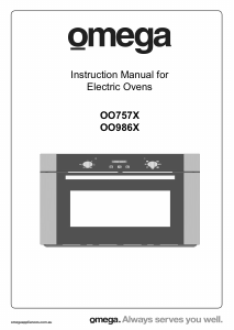 Handleiding Omega OO757X Oven