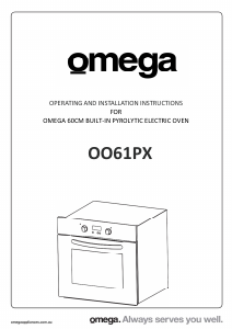 Manual Omega OO61PX Oven