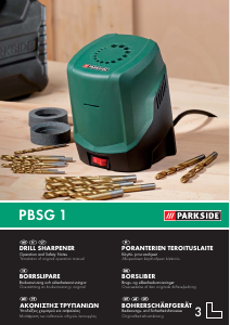 Handleiding Parkside PBSG 1 Boor bit slijpmachine