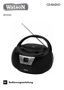 Bruksanvisning Watson RP5900 Radio