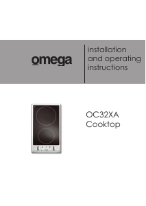 Manual Omega OC32XA Hob